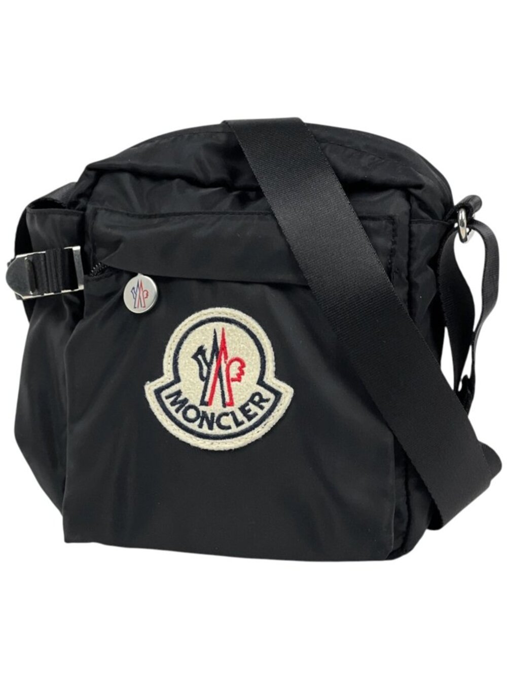 Moncler Shoulder Bag Nylon Black